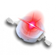 1W鐵鋁紅光、綠光、藍(lán)光單色LED燈珠